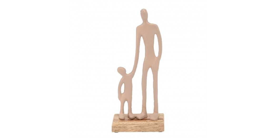 декоративные акссесуары KOOPMAN STATUE MAN AND CHILD 24CM (132299)
