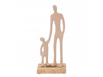 декоративные акссесуары KOOPMAN STATUE MAN AND CHILD 24CM (132299)