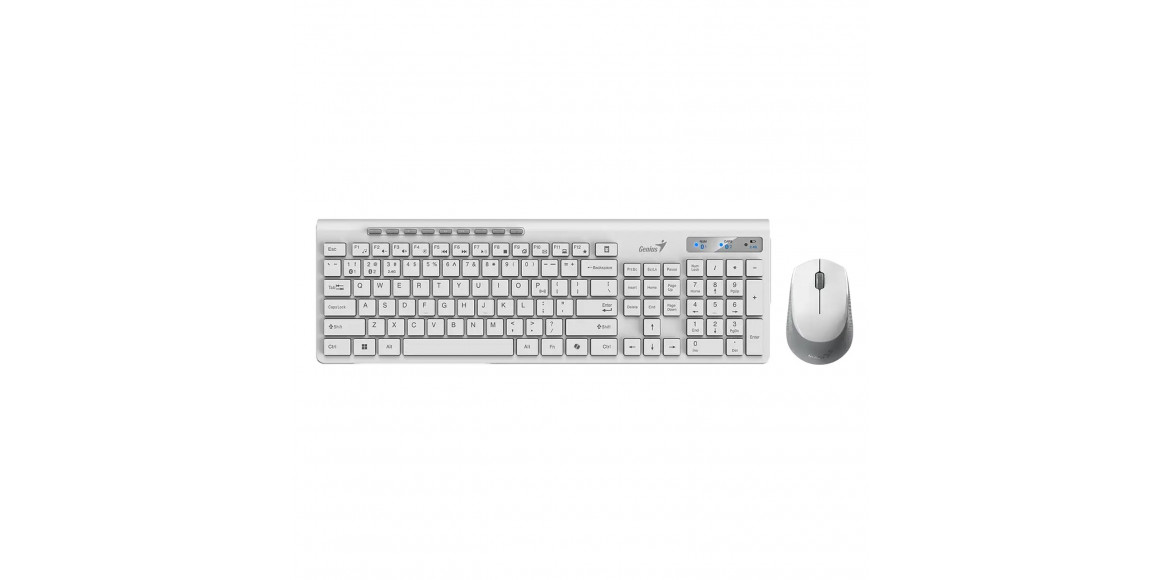 keyboard GENIUS SlimStar 8230 COMBO (WH)