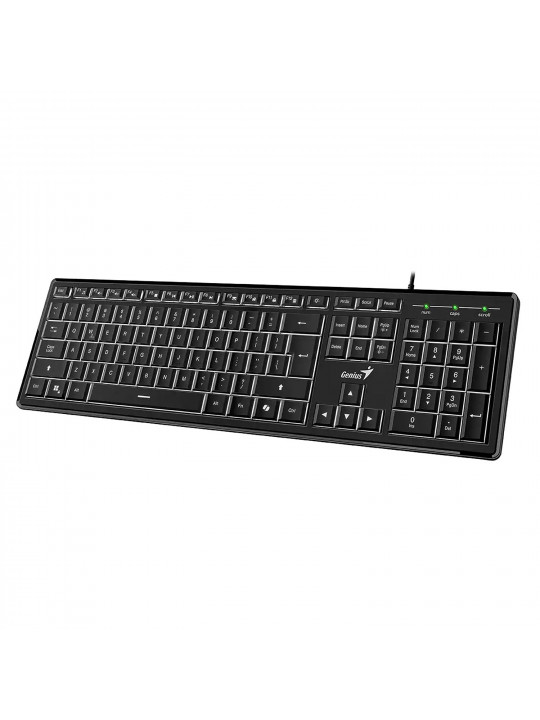 კლავიატურა GENIUS SLIMSTAR 820 BK