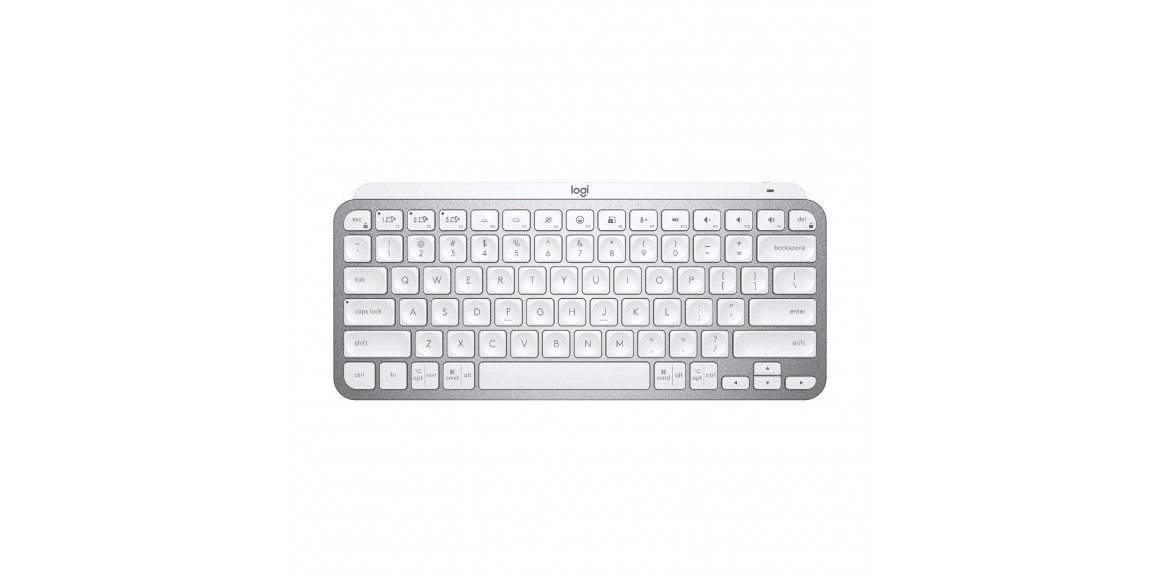 კლავიატურა LOGITECH MX KEYS MINI BLUETOOTH (PALE GREY)