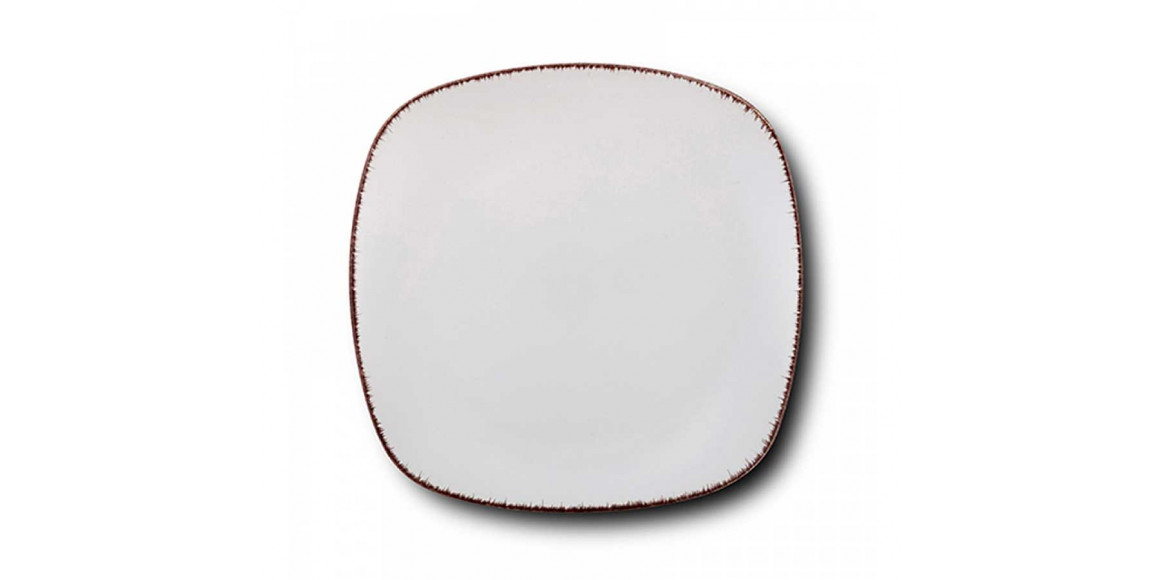 plate NAVA 10-099-231 WHITE SUGAR DINNER 26CM