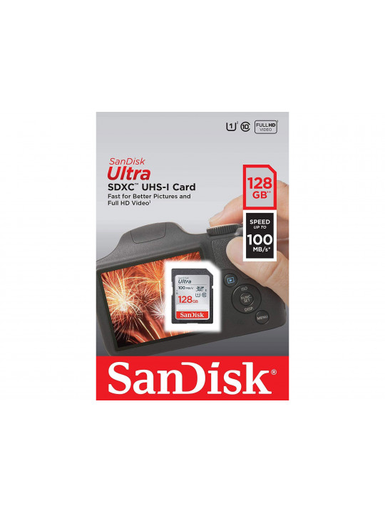 memory card SANDISK SD SDSDUNC-128G-GN6IN 128GB