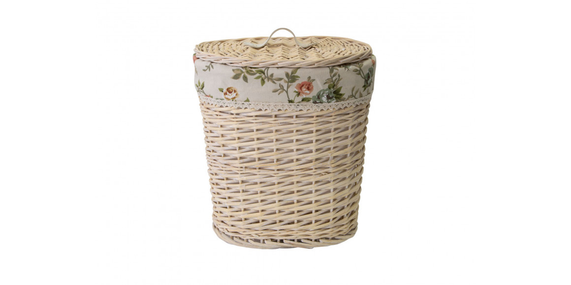 laundry basket MAGAMAX EW-83S OVAL ROSE-NATURAL