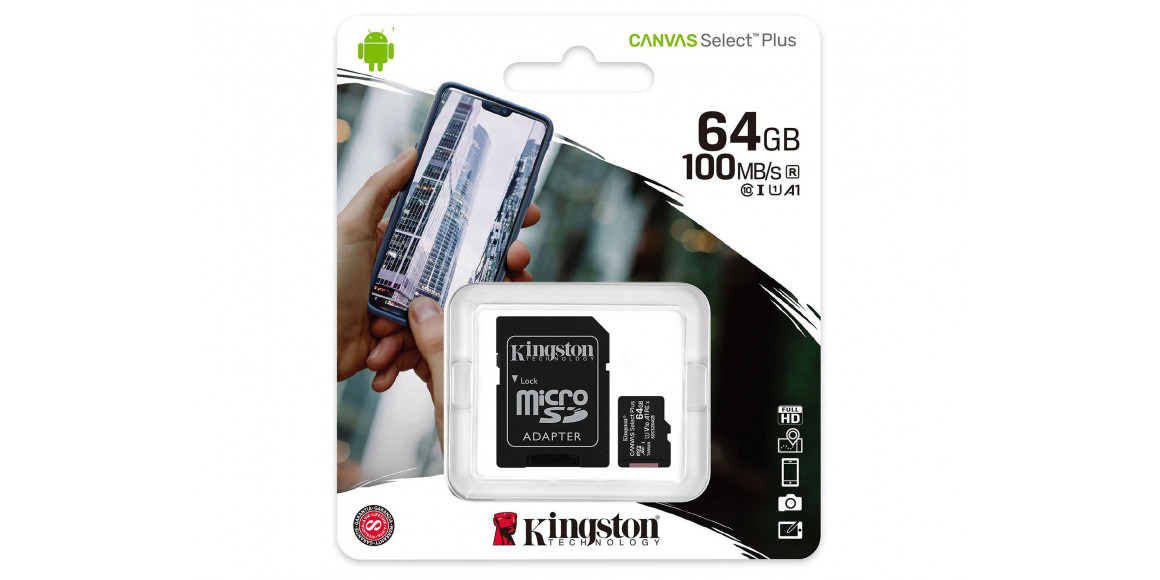 memory card KINGSTON MICRO SD SDCS2/64GB