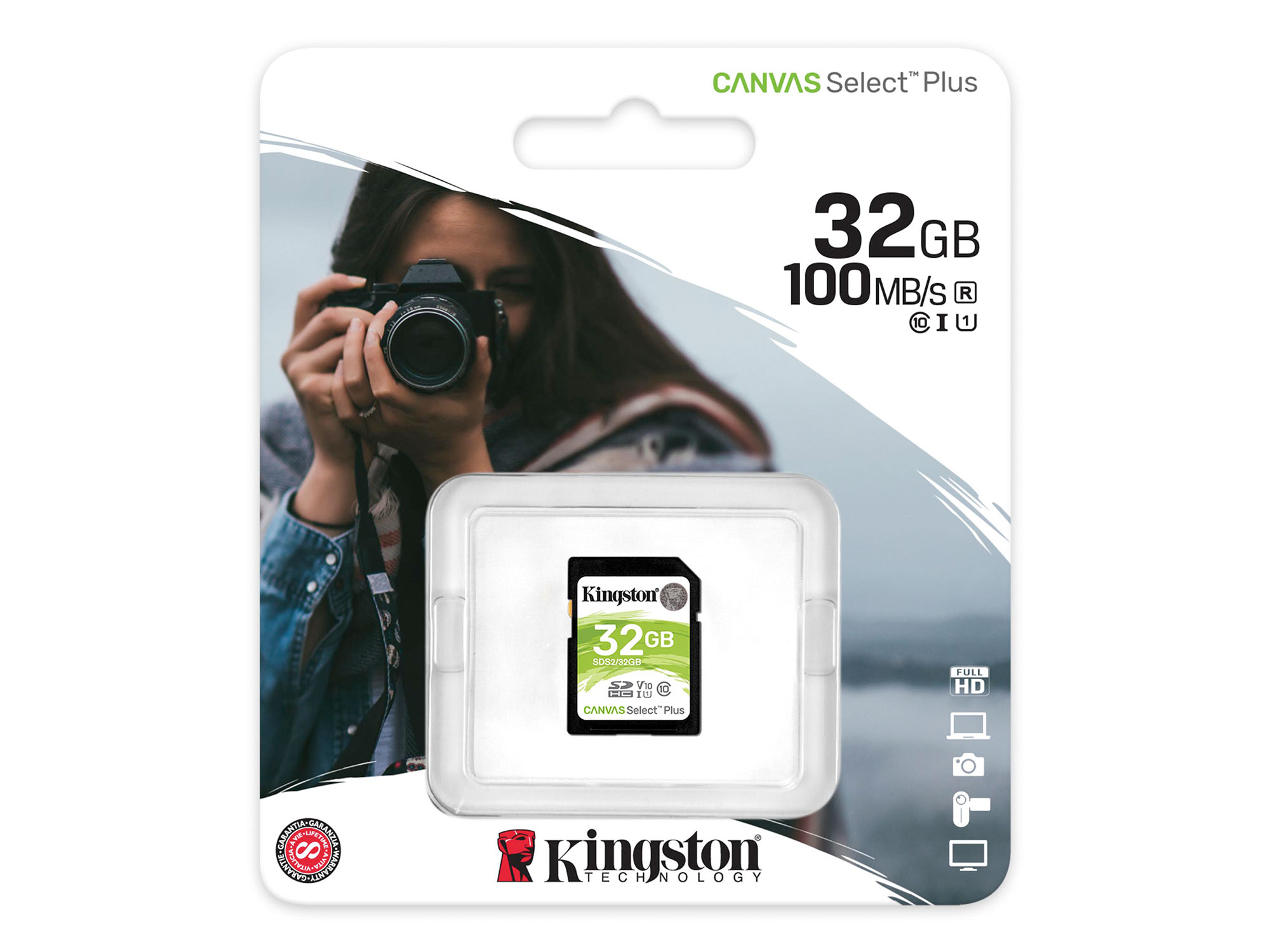 memory card KINGSTON SD SDHC SDS2/32GB