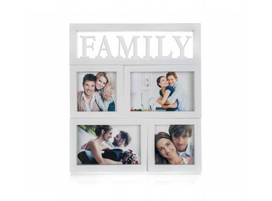 decorate objects BANQUET 63917011 PHOTO FRAME FAMILY 28CM