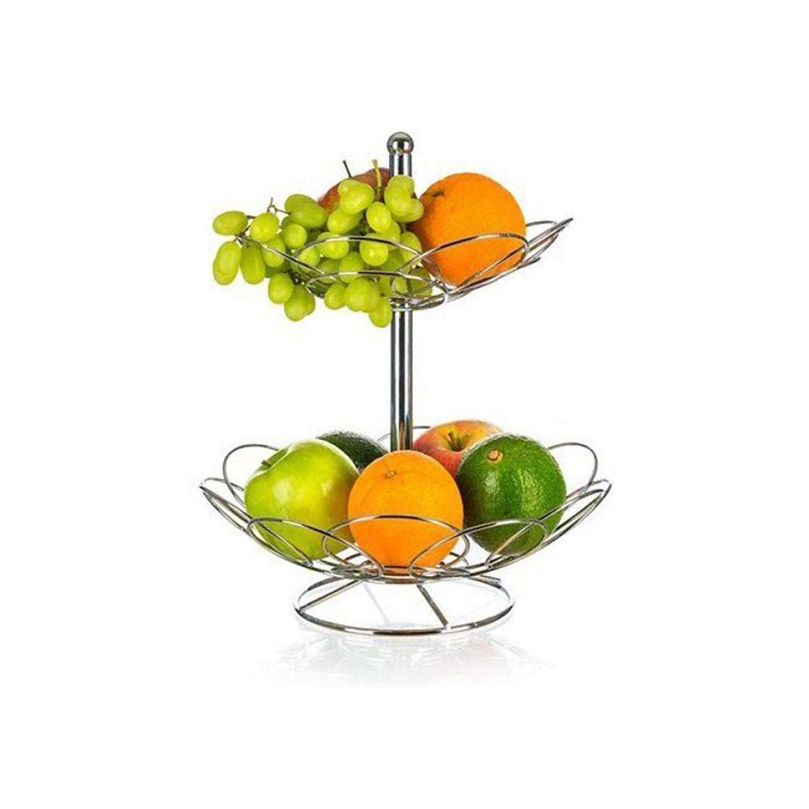 ხილის კალათა BANQUET 45201135 METAL FRUIT LINEA 30CM