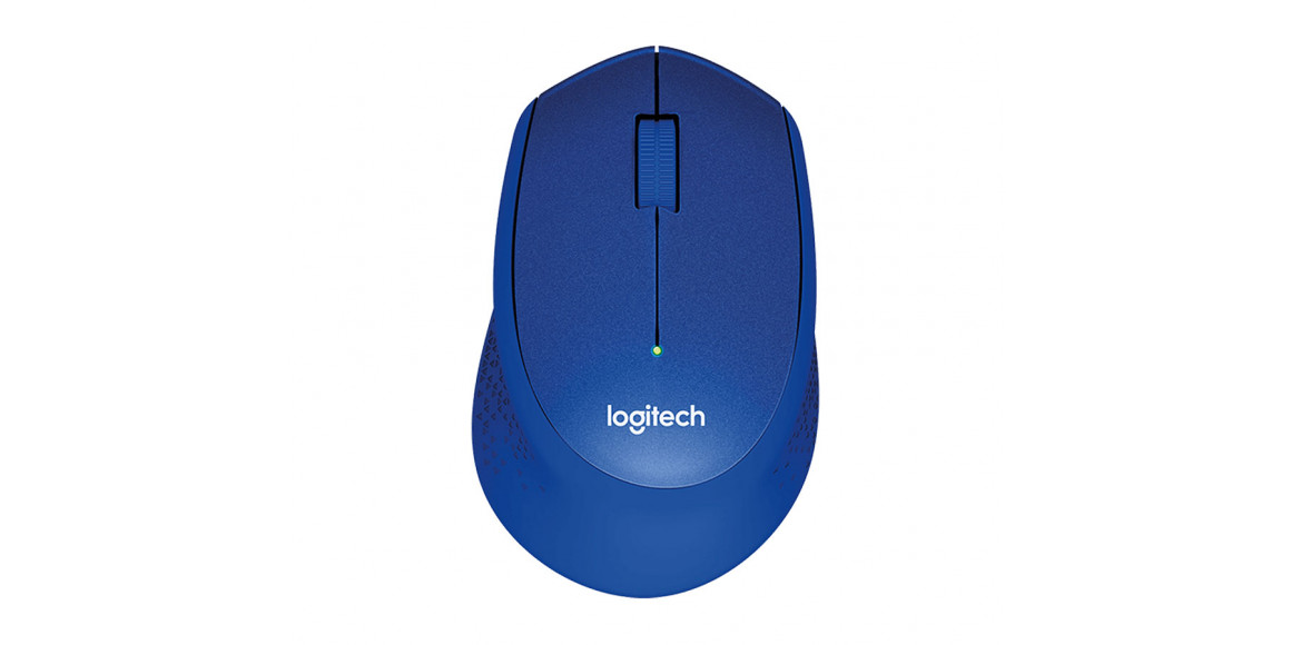 კომპიუტერული მაუსი LOGITECH M330 SILENT PLUS WIRELESS (BLUE)