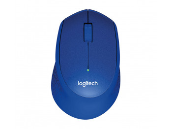 კომპიუტერული მაუსი LOGITECH M330 SILENT PLUS WIRELESS (BLUE)