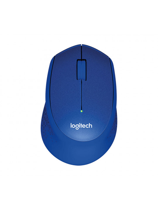 კომპიუტერული მაუსი LOGITECH M330 SILENT PLUS WIRELESS (BLUE)