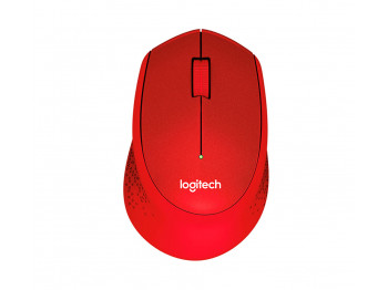 mouse LOGITECH M330 SILENT PLUS WIRELESS (RED)