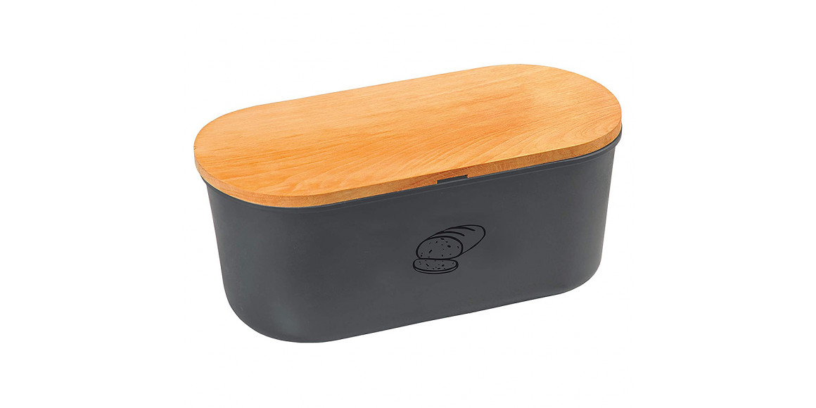 bread basket KESPER 85093 MELAMIN GREY