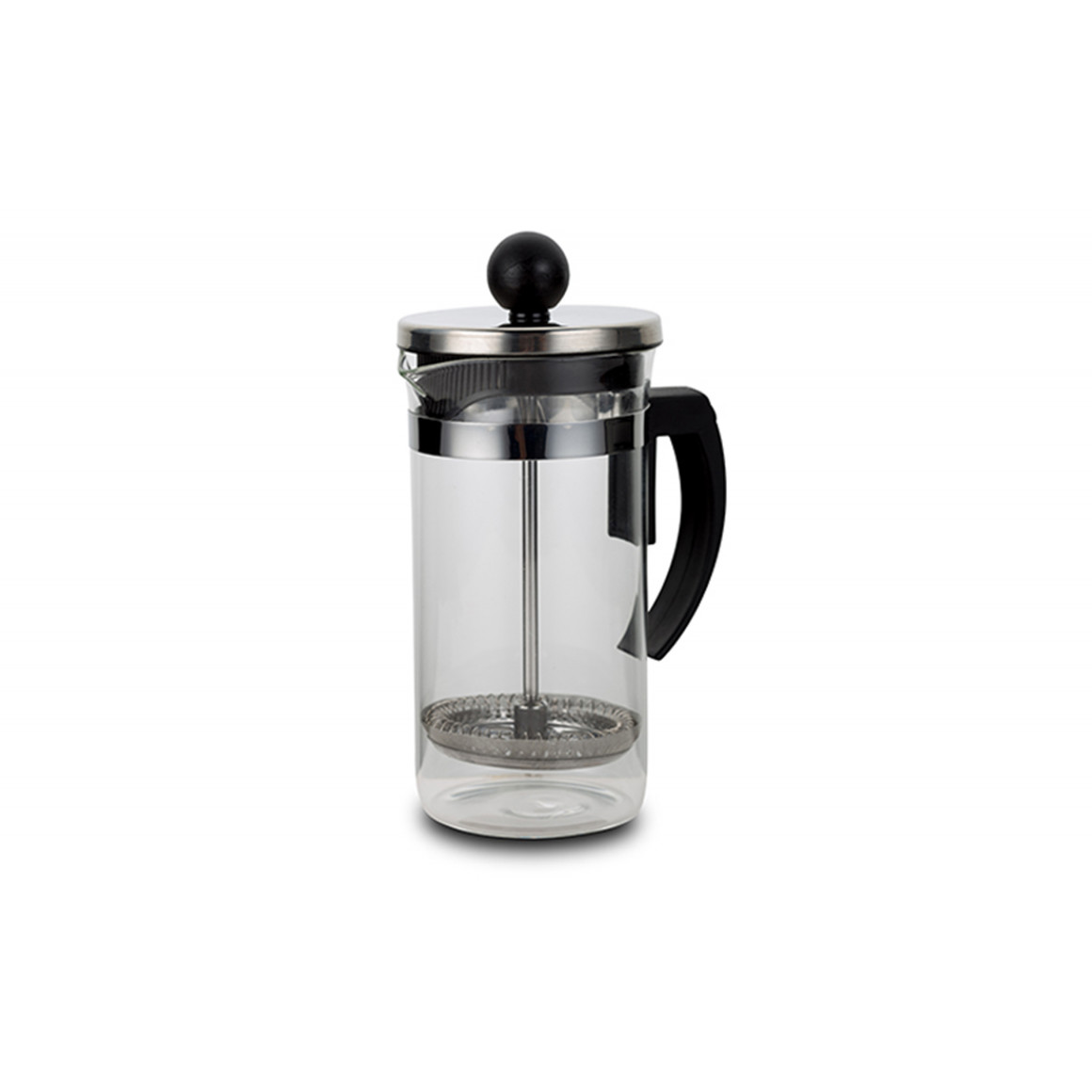 ჩაიდანი/ჩაის დასაყენებელი NAVA 10-225-001 GLASS 350ML BLACK