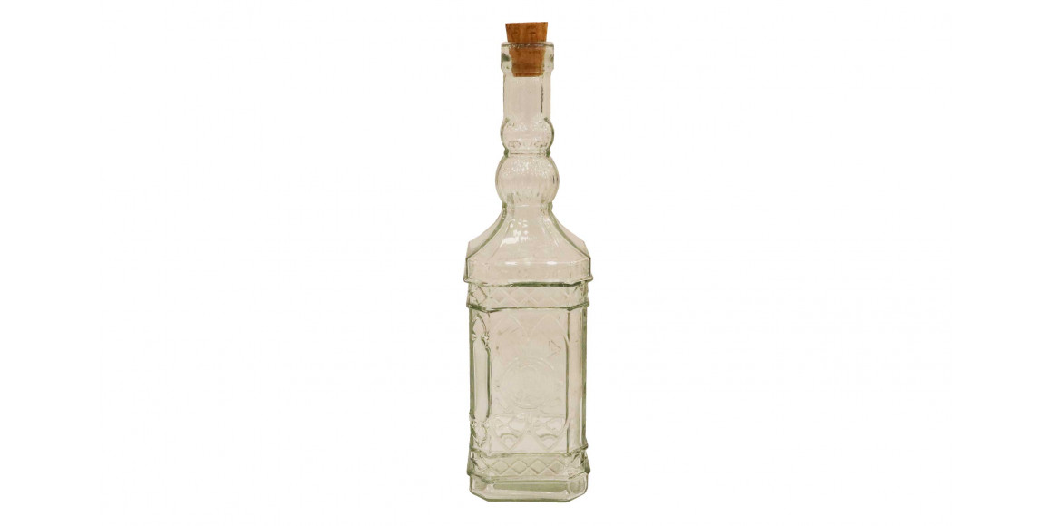 pitcher LIMON 189000 GLASS BOTTLE W/CORK LID(904543)