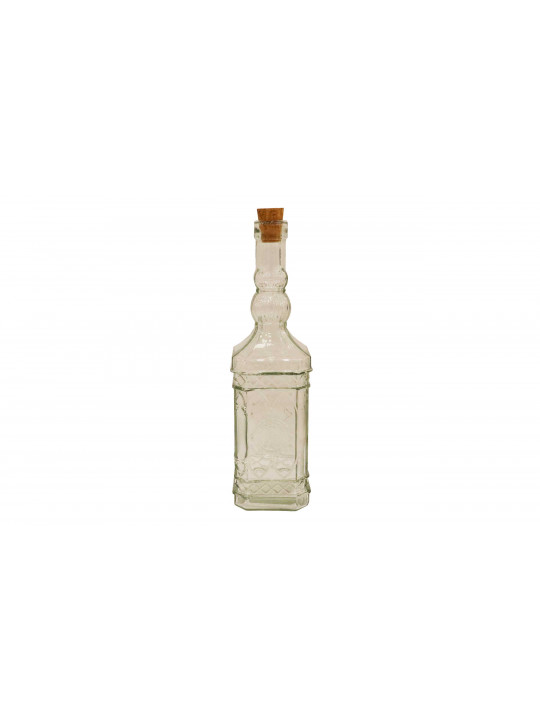 jar LIMON 189000 GLASS BOTTLE W/CORK LID(904543)