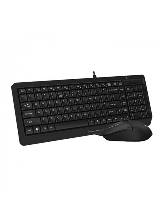 keyboard A4TECH A4TECH FSTYLER F1512 2-SECTION DESKTOP SET BLACK
