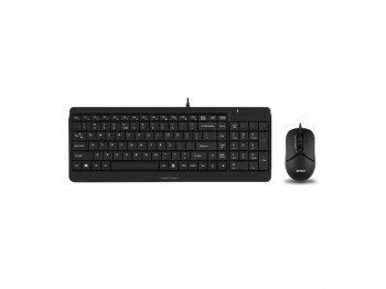 კლავიატურა A4TECH A4TECH FSTYLER F1512 2-SECTION DESKTOP SET BLACK