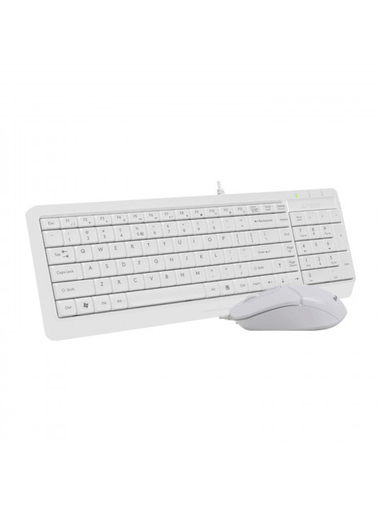 keyboard A4TECH A4TECH FSTYLER F1512 2-SECTION DESKTOP SET WHITE