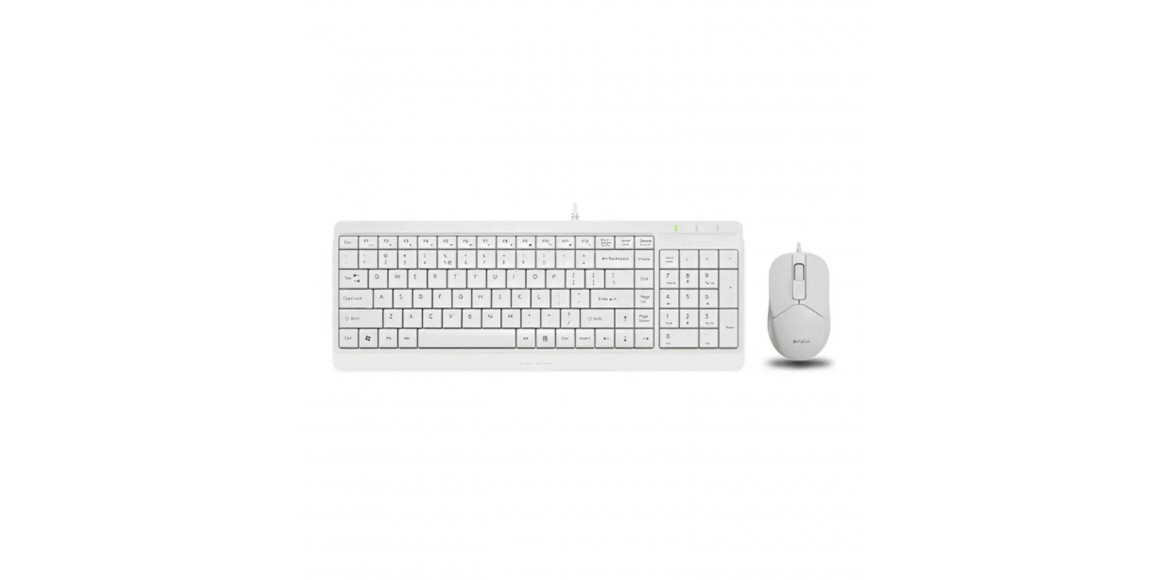 keyboard A4TECH A4TECH FSTYLER F1512 2-SECTION DESKTOP SET WHITE