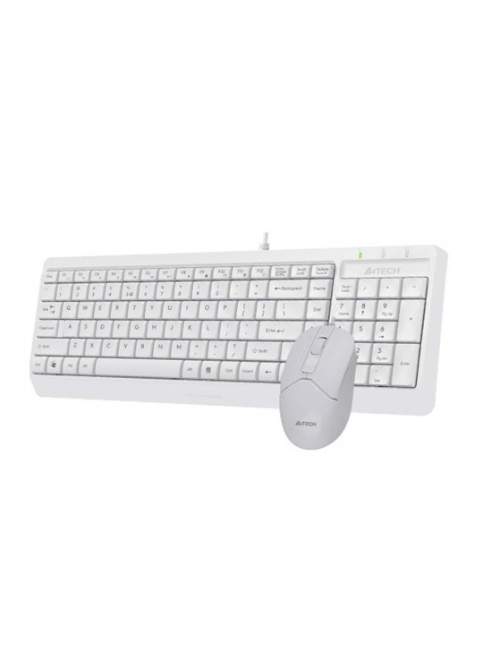 keyboard A4TECH A4TECH FSTYLER F1512 2-SECTION DESKTOP SET WHITE