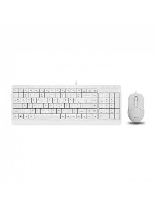 keyboard A4TECH A4TECH FSTYLER F1512 2-SECTION DESKTOP SET WHITE