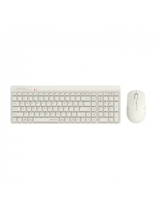 კლავიატურა A4TECH A4TECH FSTYLER FG2300 AIR2 2.4G WIRELESS COMBO DESKTOP BEIGE