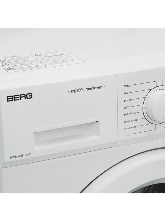 washing machine BERG BWM-S610IW
