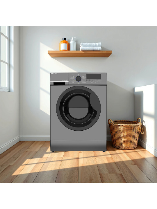 washing machine SHARP ES-FE612DLZ-S