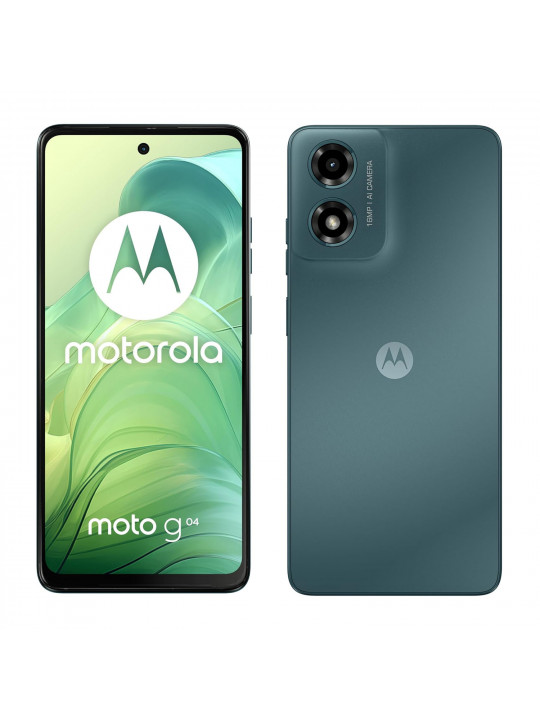 სმარტფონი MOTOROLA MOTOROLA MOTO G04 4GB RAM 64GB LTE (ALPINE GREEN)