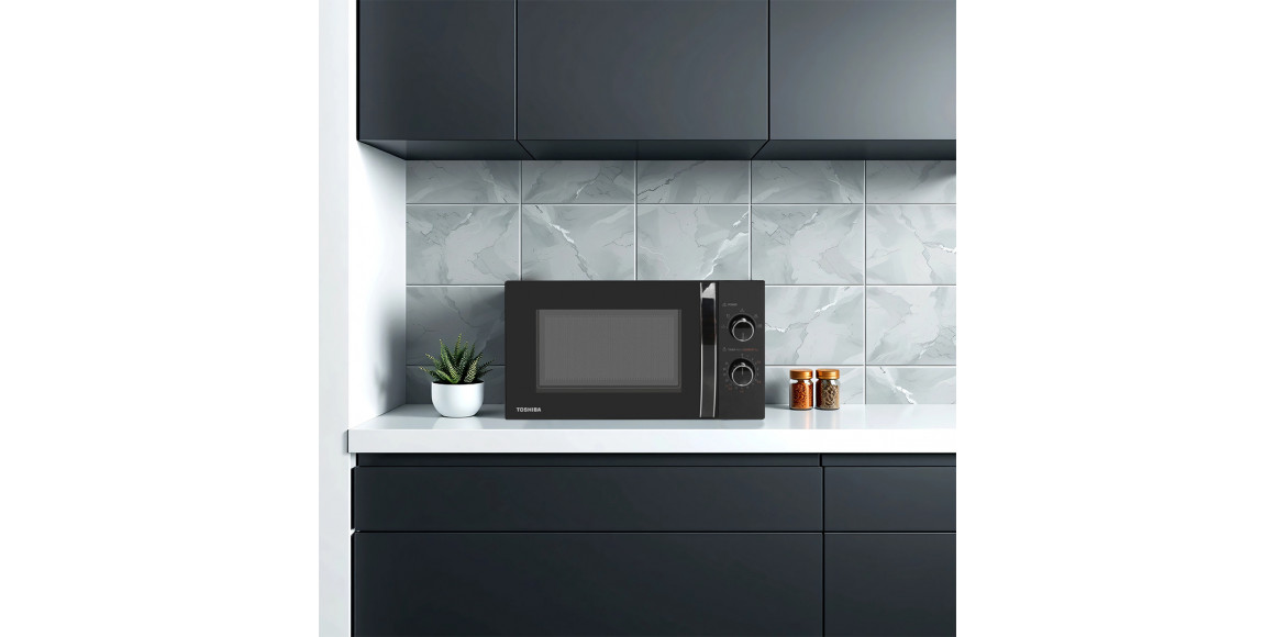 микроволновая печь TOSHIBA MW-MM20P(BK)-P