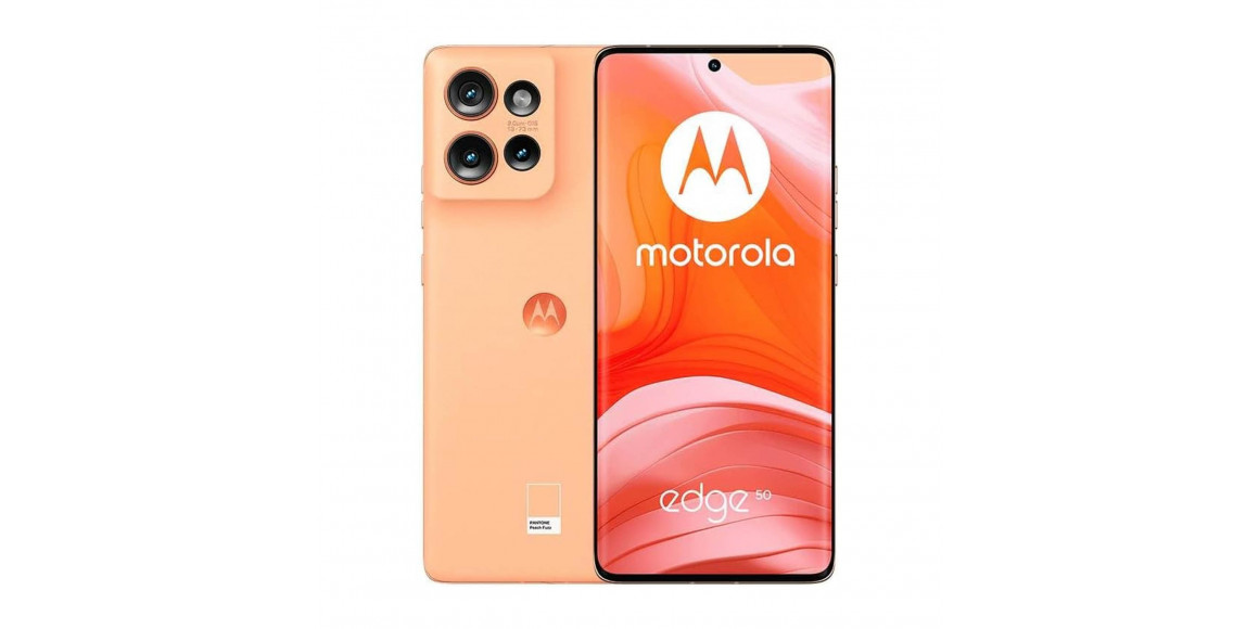 smart phone MOTOROLA MOTOROLA MOTO EDGE 50 12GB RAM 512GB 5G (PEACH FUZZ)