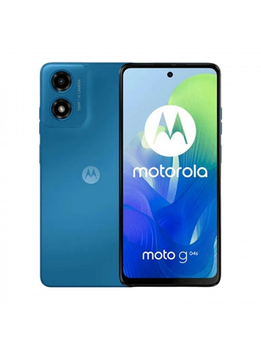 смартфон MOTOROLA MOTOROLA MOTO G04S 4GB RAM 128GB LTE (SATIN BLUE)
