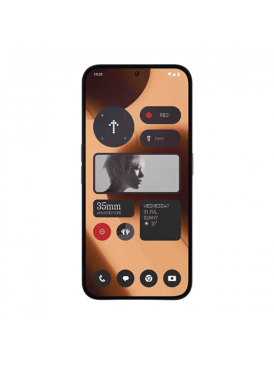 სმარტფონი NOTHING NOTHING PHONE 2A PLUS DUAL SIM 12GB RAM 256GB 5G (BLACK)
