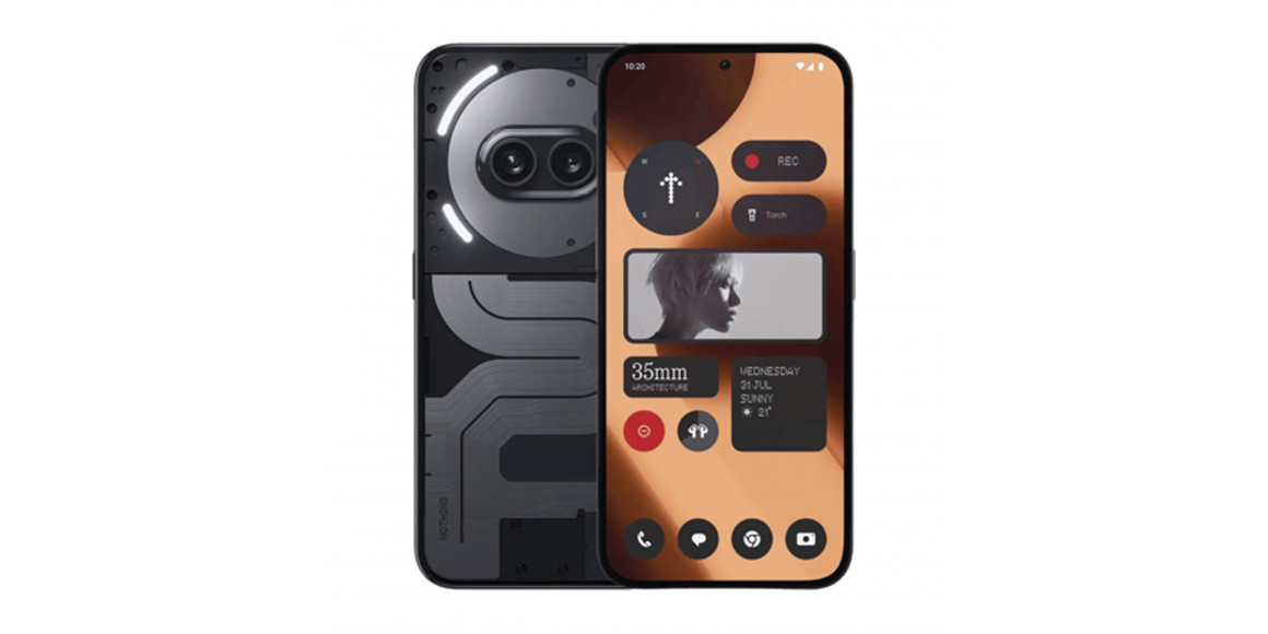 სმარტფონი NOTHING NOTHING PHONE 2A PLUS DUAL SIM 12GB RAM 256GB 5G (BLACK)
