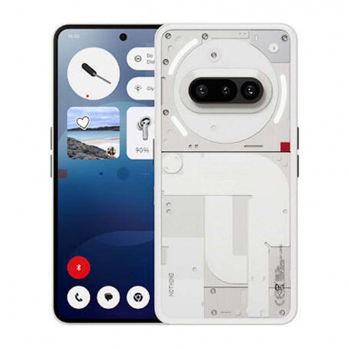 смартфон NOTHING NOTHING PHONE 3A DUAL SIM 12GB RAM 256GB 5G (WHITE)