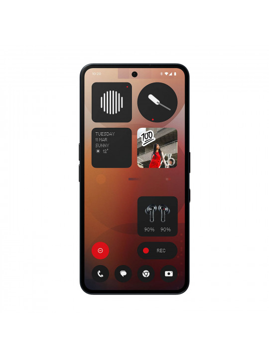 სმარტფონი NOTHING NOTHING PHONE 3A DUAL SIM 8GB RAM 128GB 5G (BLACK)