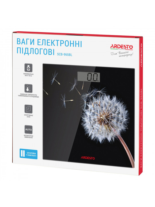 весы ARDESTO SCB-965BL