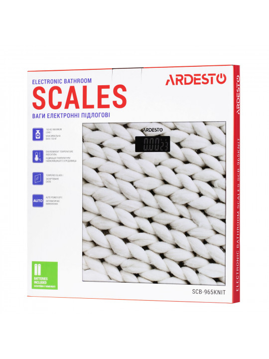 весы ARDESTO SCB-965KNIT