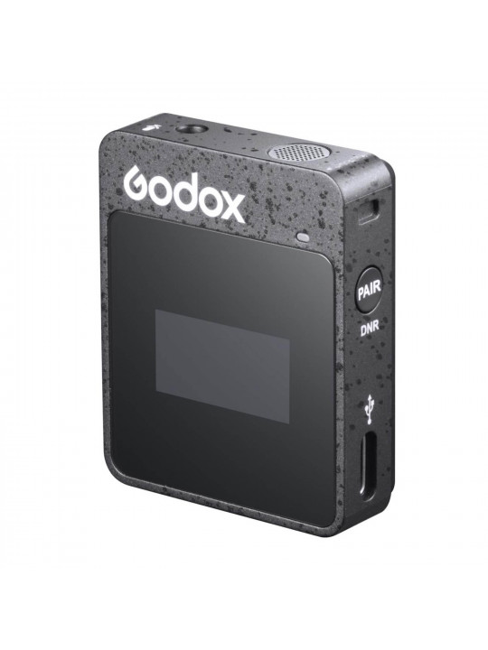 მიკროფონი GODOX 2.4GHZ WIRELESS MICROPHONE SYSTEM MOVELINK II M2 (BK)