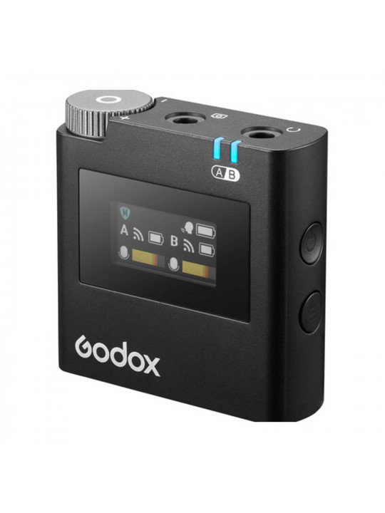 microphone GODOX 2.4GHZ WIRELESS MICROPHONE SYSTEM VIRSO M1 (BK)