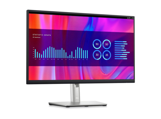 monitor DELL 23.8 P2423DE HDMI, DP, USB-C, RJ-45, IPS, 2560X1440, SRGB 99%, PIVOT