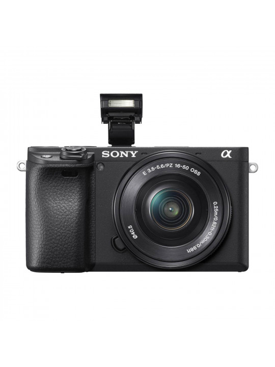 digital photo camera SONY ALPHA A6400 MIRRORLESS WITH 16-50MM LENS (BK)