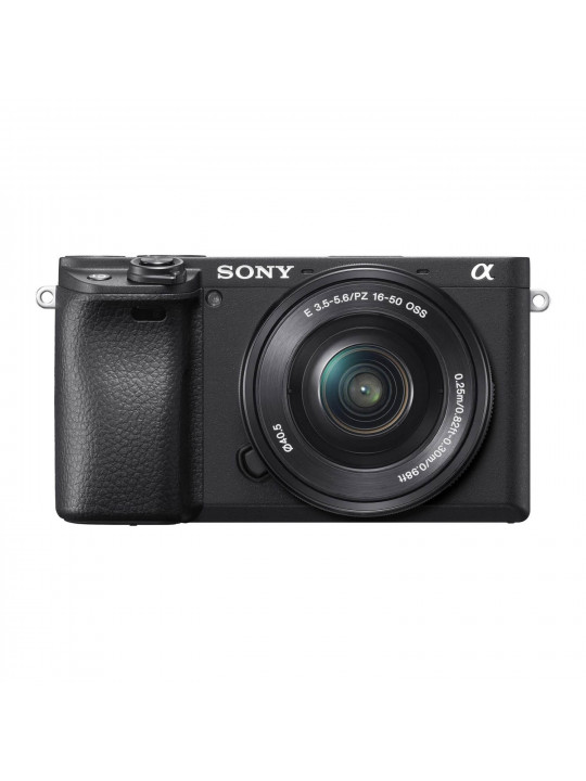 digital photo camera SONY ALPHA A6400 MIRRORLESS WITH 16-50MM LENS (BK)