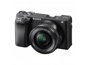 digital photo camera SONY ALPHA A6400 MIRRORLESS WITH 16-50MM LENS (BK)