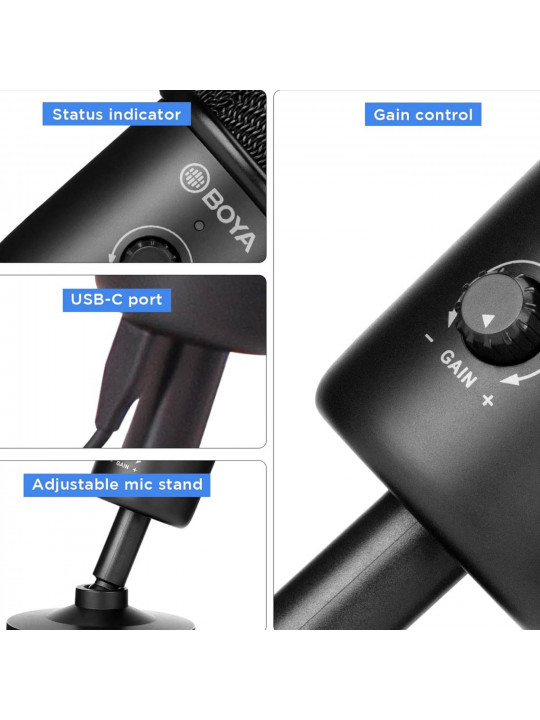 microphone BOYA BY-CM3 USB (BK)