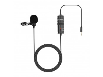 microphone BOYA BY-M1 OMNI DIRECTIONAL LAVALIER (BK)