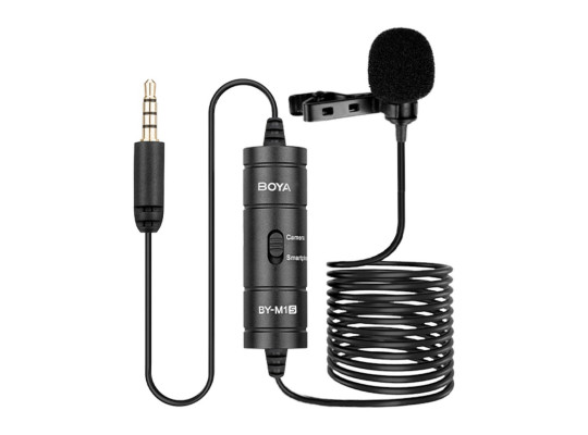 microphone BOYA BY-M1S LAVALIER (BK)