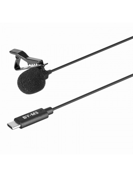 microphone BOYA BY-M3 DIGITAL LAVALIER (BK)