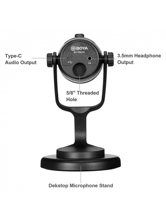 microphone BOYA BY-PM500 USB (BK)